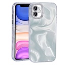 Apple iPhone 11 Uyumlu Kılıf Airbagli Parlak Taş Detay Tasarımlı Zore Esila Kapak