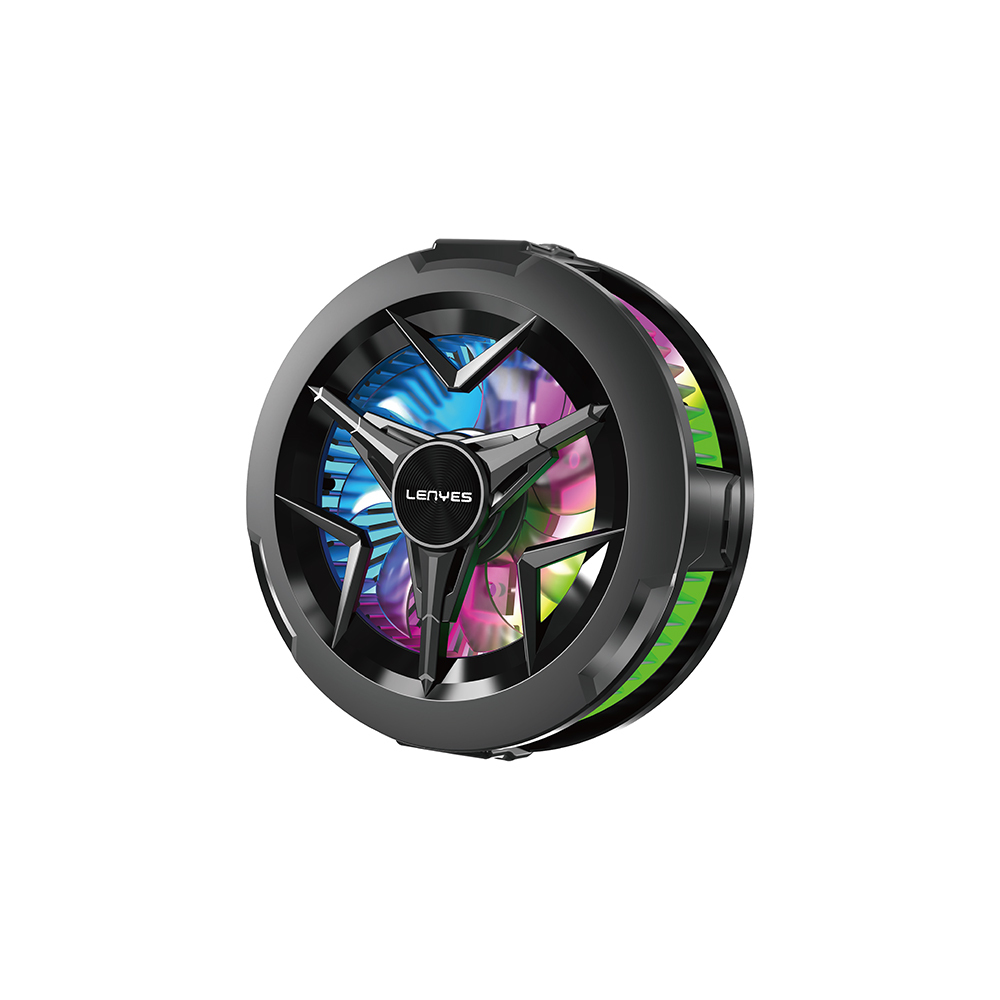 [RNZ-TA139612] Lenyes LPC203 RGB Işıklı Alüminyum Telefon Soğutucu Fan