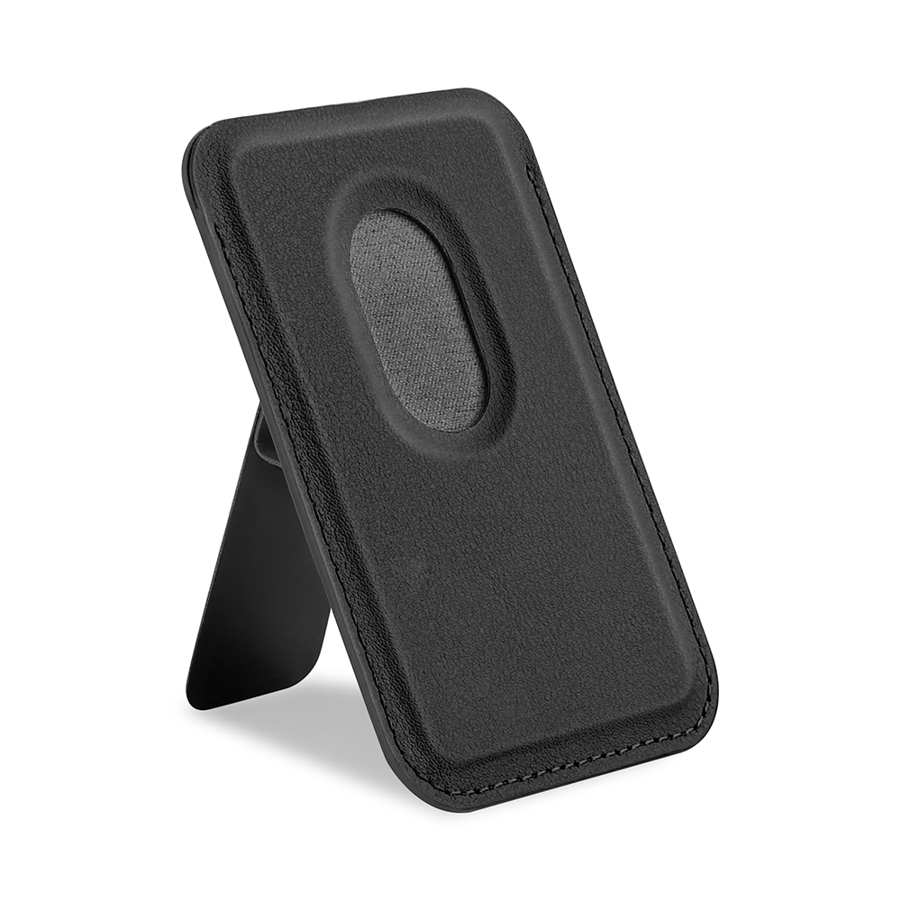 [RNZ-TA139615] Zore Paris Avec Serisi Standlı PU Magnetik Kartlık (Siyah)