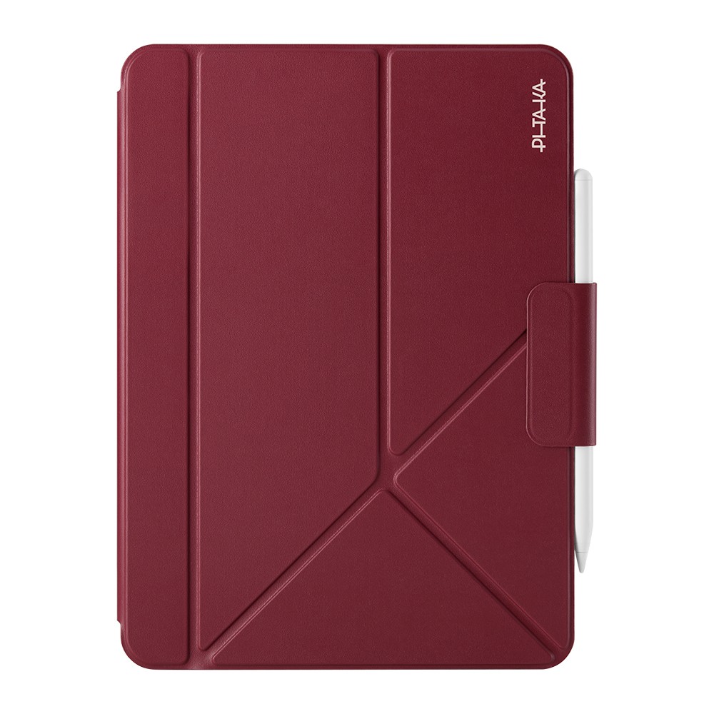 Apple iPad Air 13 2024 Uyumlu Pitaka Folio 3 Kalem Bölmeli Standlı Kılıf