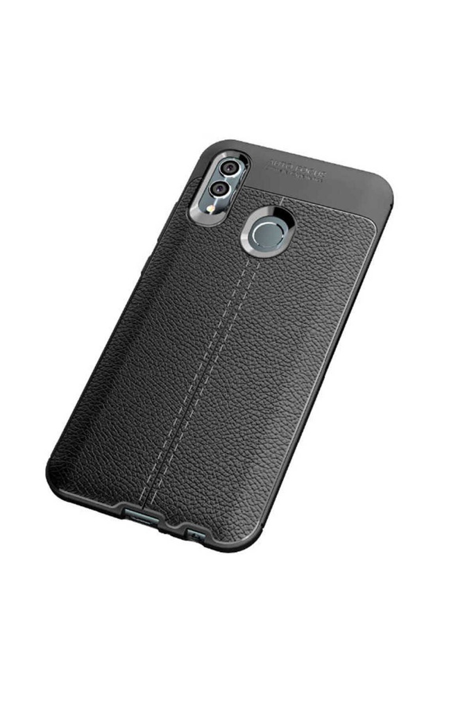 [RNZ-TA18108] Huawei P Smart 2019 Uyumlu Kılıf Zore Niss Silikon Kapak (Siyah)