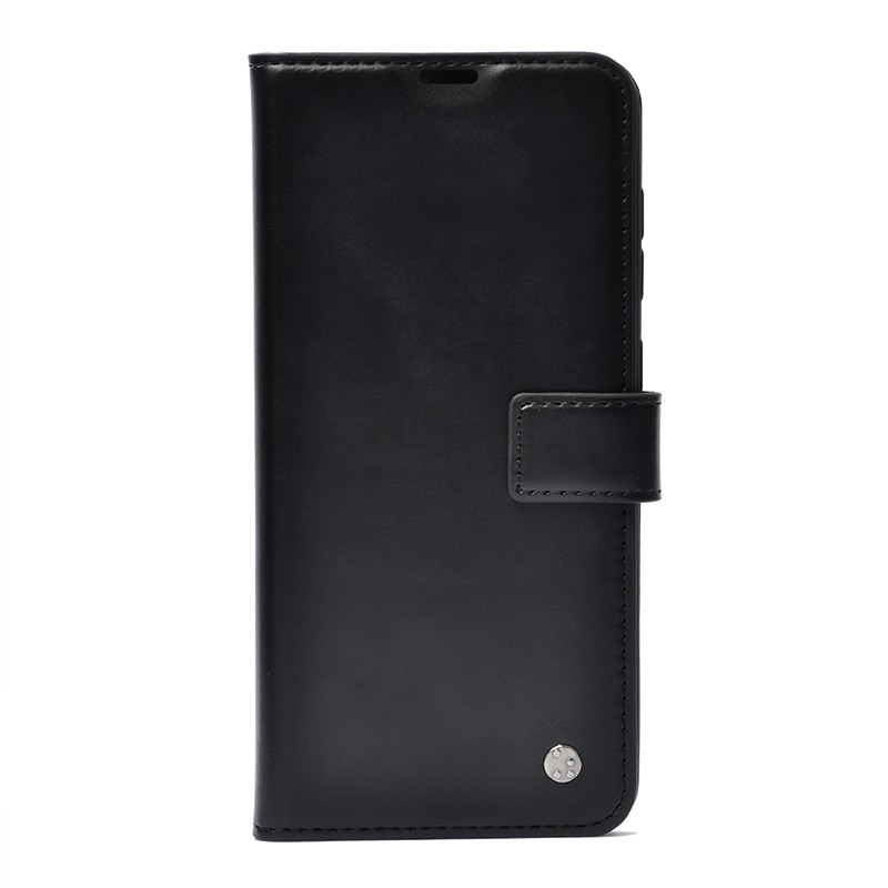[RNZ-TA140855] Xiaomi Redmi Note 13 Pro Plus 5G Uyumlu Kılıf Zore Kar Deluxe Kapaklı Kılıf (Siyah)