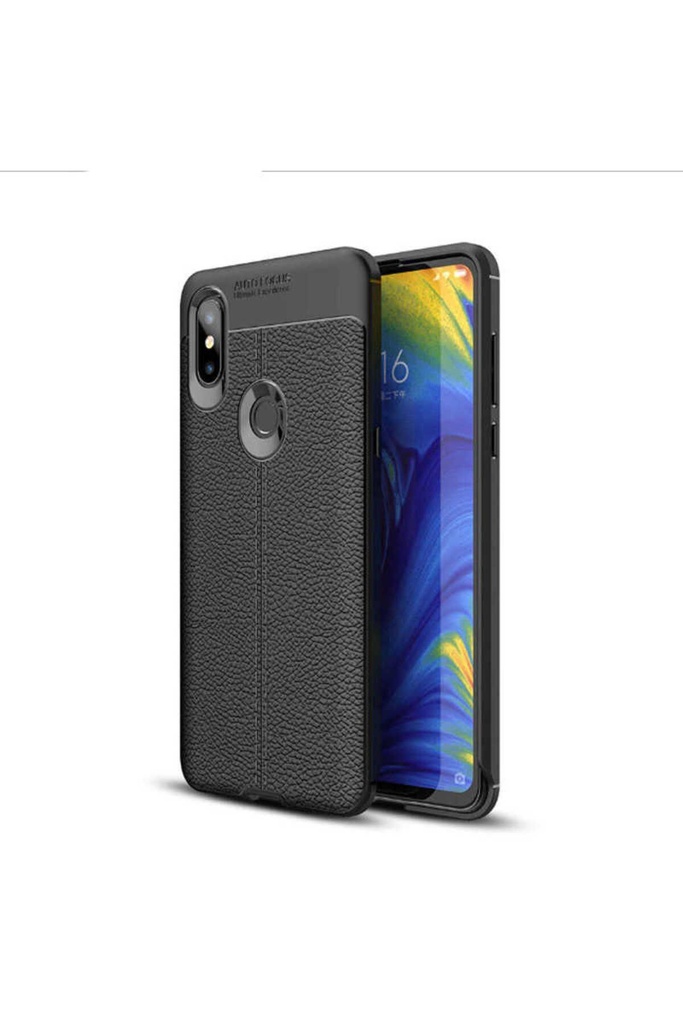 [RNZ-TA18112] Xiaomi Mi Mix 3 Uyumlu Kılıf Zore Niss Silikon Kapak (Siyah)