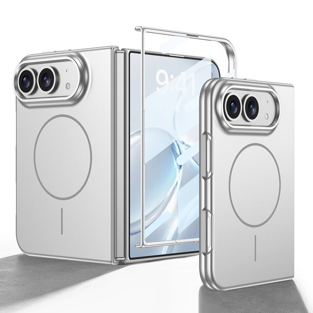 Apple iPhone Duo Uyumlu Kılıf Wireless Şarj Özellikli Zore Kıpta M-safe Kapak