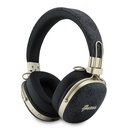 Guess Orjinal Lisanslı ENC Teknolojili PU 4G Desenli Metal Yazı Logolu Kulak Üstü Bluetooth Kulaklık v5.4
