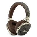 Guess Orjinal Lisanslı ENC Teknolojili PU 4G Desenli Metal Yazı Logolu Kulak Üstü Bluetooth Kulaklık v5.4