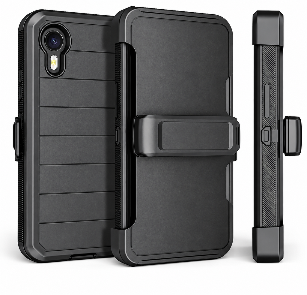 [RNZ-TA140879] Galaxy XCover7 Kılıf Zore Double Clip Kapak