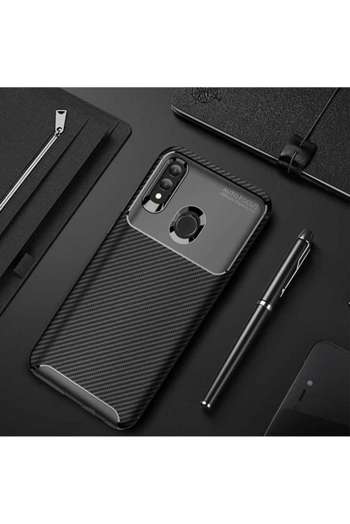 [RNZ-TA18116] Huawei P Smart 2019 Uyumlu Kılıf Zore Negro Silikon Kapak (Siyah)