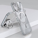 Apple iPhone 16 Plus Uyumlu Kılıf M-safe Şarj Özellikli Wlons Standlı Efsane Kapak