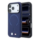 Apple iPhone 18 Pro Max Uyumlu Kılıf BMW Orjinal Lisanslı M-safe Şarj Özellikli PU Metal Logolu Kırmızı Halka Tasarımlı Kapak