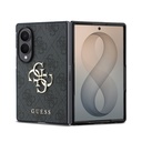 Samsung Galaxy Z Fold 8 Uyumlu Kılıf Guess Orjinal Lisanslı 4G Desenli Metal Büyük 4G ve Yazı Logolu Kapak