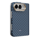 Apple iPhone Duo Uyumlu Kılıf M-safe Şarj Özellikli Raptic Aramid SkinPro Origin Serisi Karbon Kapak