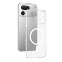 Tecno Spark 50 Pro Uyumlu Zore London M-Safe Şeffaf Sert PC Kılıf