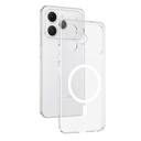 Tecno Spark 40 4G Uyumlu Zore London M-Safe Şeffaf Sert PC Kılıf