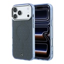 Apple iPhone 18 Pro Uyumlu Kılıf Mercedes Benz Orjinal Lisanslı M-safe Şarj Özellikli Çift Katmanlı Yıldız Desenli Sert PC Kapak