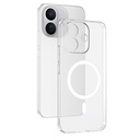 Xiaomi Redmi Note 17 Pro Uyumlu Zore London M-Safe Şeffaf Sert PC Kılıf