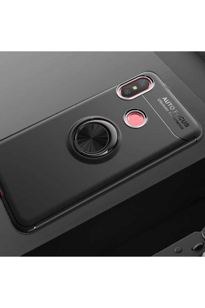 [RNZ-TA18220] Xiaomi Mi A2 Lite Uyumlu Kılıf Zore Ravel Silikon Kapak (Siyah)