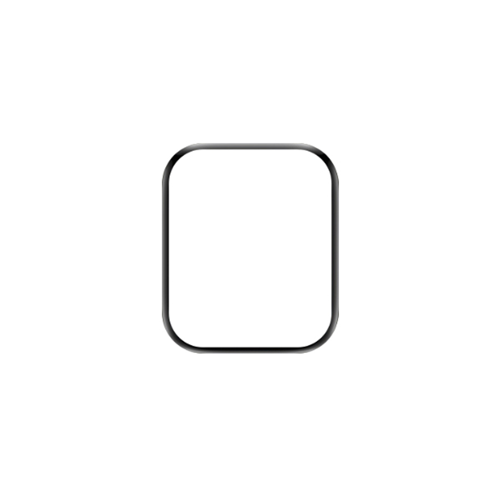 Apple Watch 10 42mm Uyumlu Çizilmeyi Önleyici Zore First Class Zore PMMA Pet Saat Ekran Koruyucu