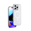 Apple iPhone 16 Pro Uyumlu Kılıf M-safe Şarj Özellikli Wiwu YXK-207 Invisible Pro Sert PC Kapak