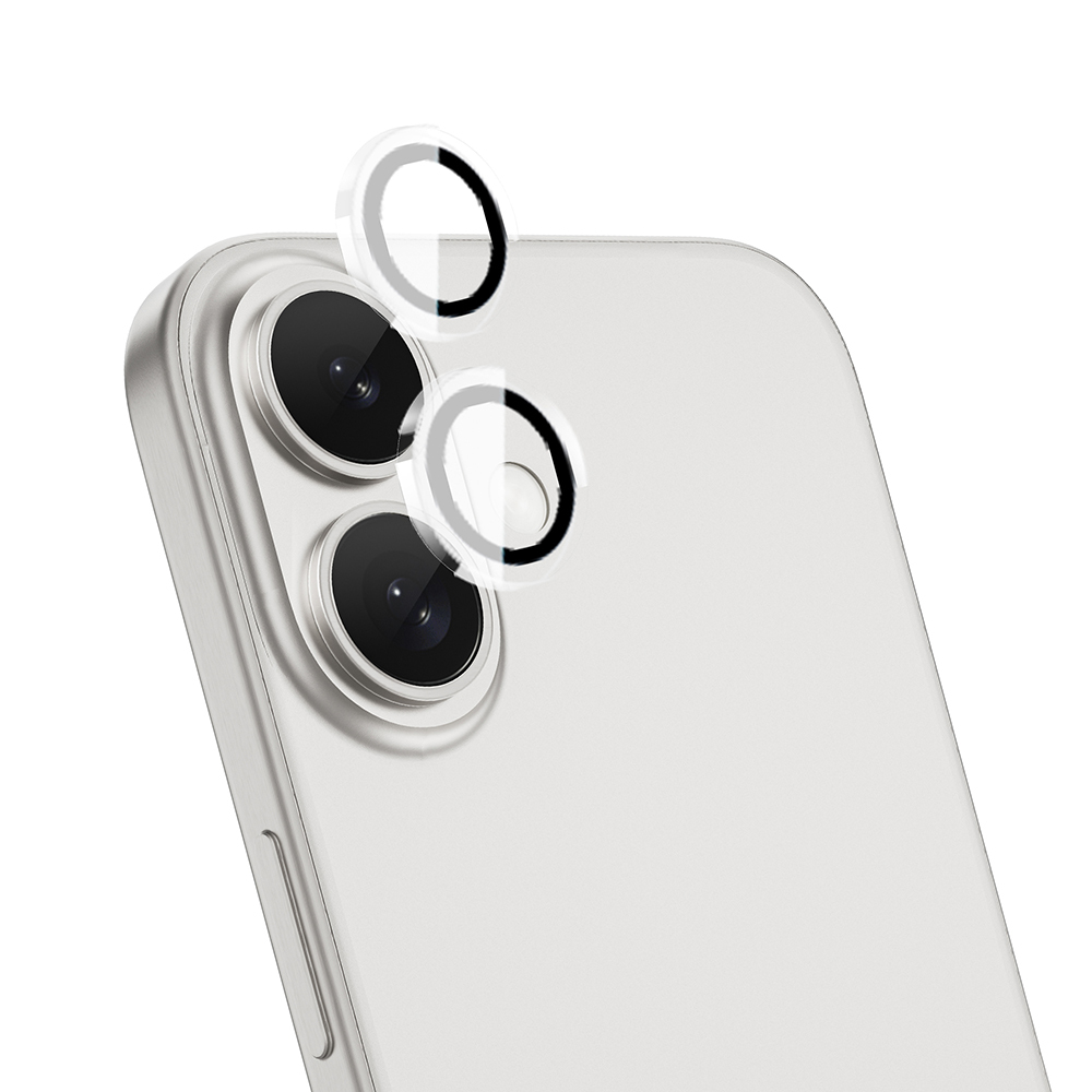 Apple iPhone 16 Plus Uyumlu Wiwu LG-007 Lens Guard Oleofobik Anti Reflective Kamera Lens Koruyucu + Kolay Uygulama Aparatlı