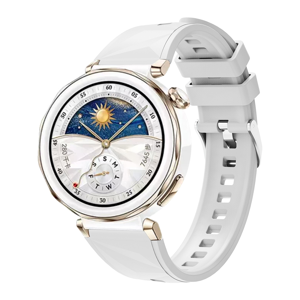 Huawei Watch GT5 Pro 42mm Uyumlu Zore KRD-129 Silikon Kordon Strap Kayış