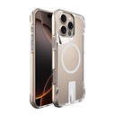 Apple iPhone 16 Pro Max Uyumlu Kılıf M-safe Şarj Özellikli Zore T-Max Standlı Kapak