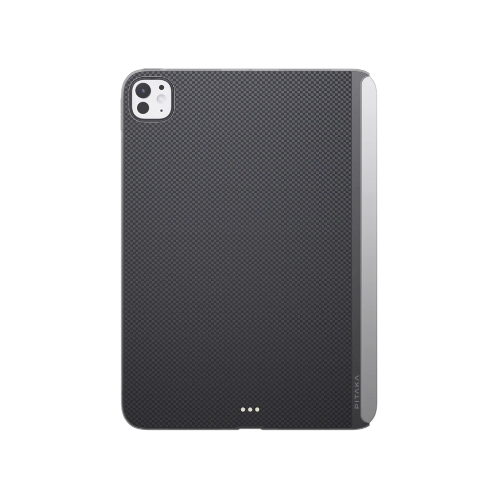 Apple iPad Pro 13 2024 Uyumlu Kılıf Aramid Fiber Pitaka Ultra-Slim Classic Serisi Tablet Kapak