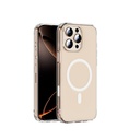 Apple iPhone 16 Pro Uyumlu Kılıf Wiwu MCC-102 Magnetic Crystal Sert PC Kapak