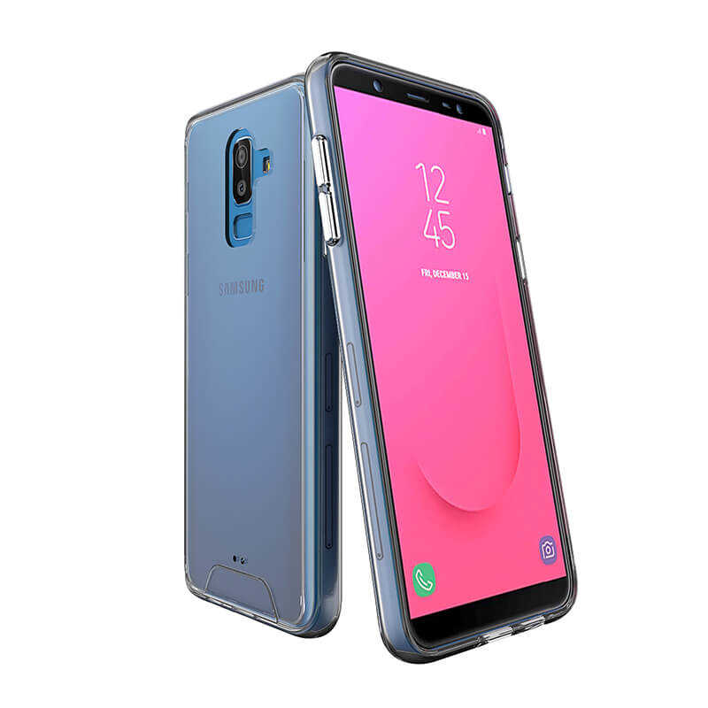 Samsung Galaxy J8 Uyumlu Kılıf Zore Gard Silikon