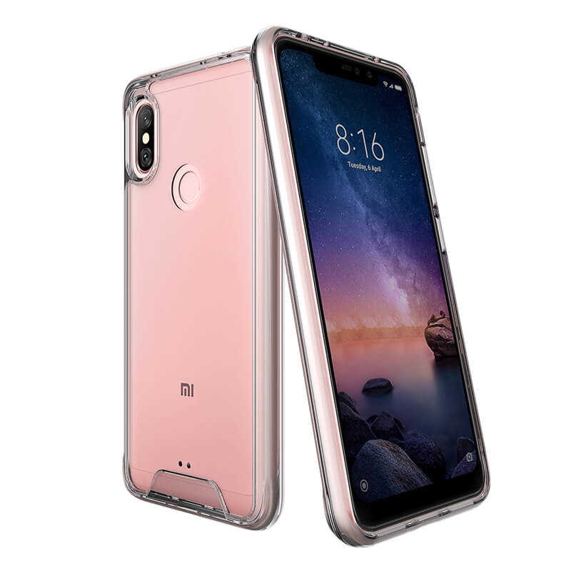 Xiaomi Redmi Note 6 Pro Uyumlu Kılıf Zore Gard Silikon