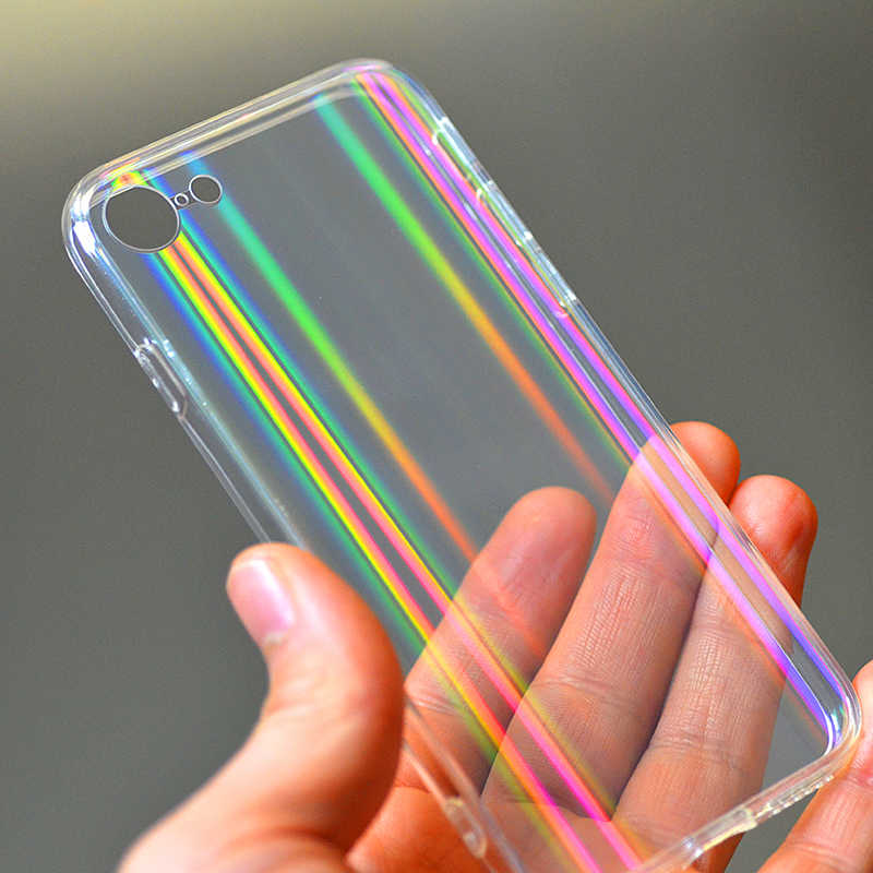 [RNZ-TA18840] Apple iPhone 7 Uyumlu Kılıf Zore Rainbow Kapak