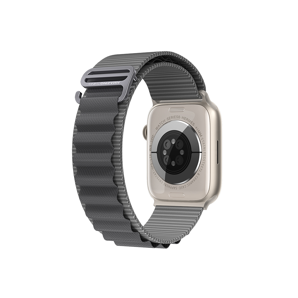 Apple Watch 7 45mm Uyumlu Amazingthing Titan Spor Hasır Kordon