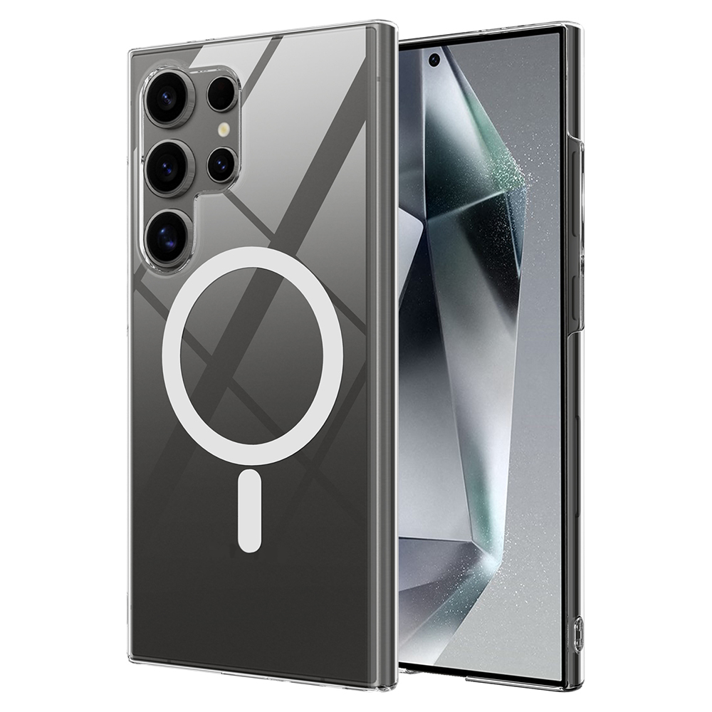 Samsung Galaxy S25 Ultra Uyumlu Kılıf Kamera Korumalı M-safe Sert PC Zore Porto Kapak