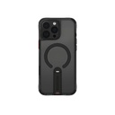 Apple iPhone 16 Pro Uyumlu Kılıf M-safe Şarj Özellikli 360 Derece Dönebilen Standlı Skinarma Helix Kapak