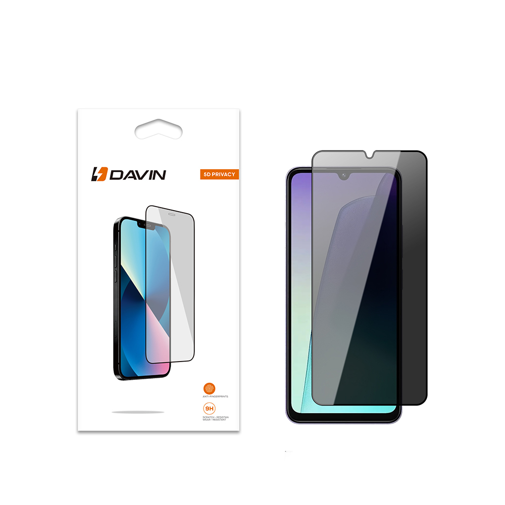 Xiaomi Redmi 14C 4G Uyumlu Davin 5D Privacy Cam Ekran Koruyucu