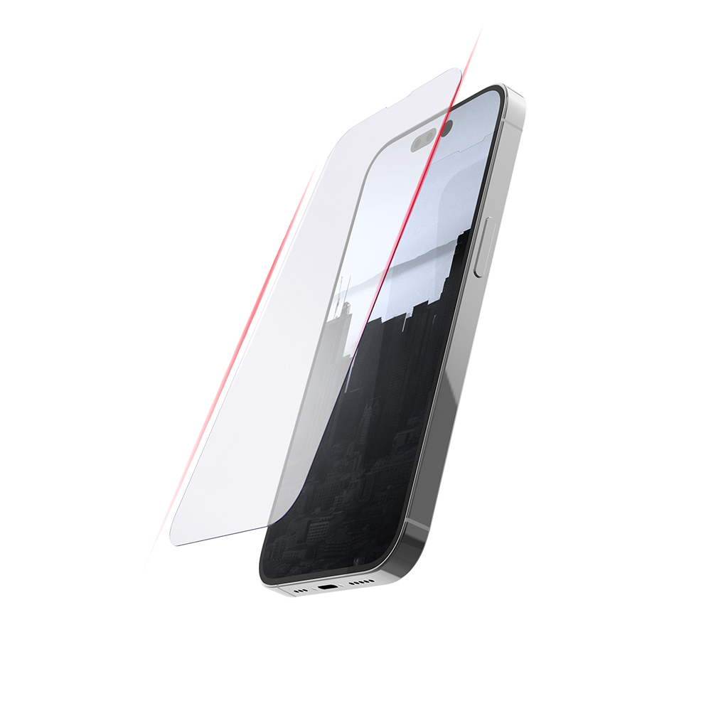Apple iPhone 14 Pro Max Uyumlu Raptic Full Cover Anti-Blue Temperli Cam Ekran Koruyucu