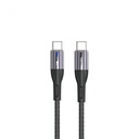 Lenyes LC535 Type-C to Type-C Hızlı Şarj Özellikli Data ve Şarj Kablosu 60W 1M