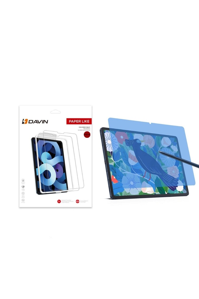 Galaxy Tab S7 Lite T737 Uyumlu  Kağıt Hisli Mat Davin Paper Like Tablet Ekran Koruyucu