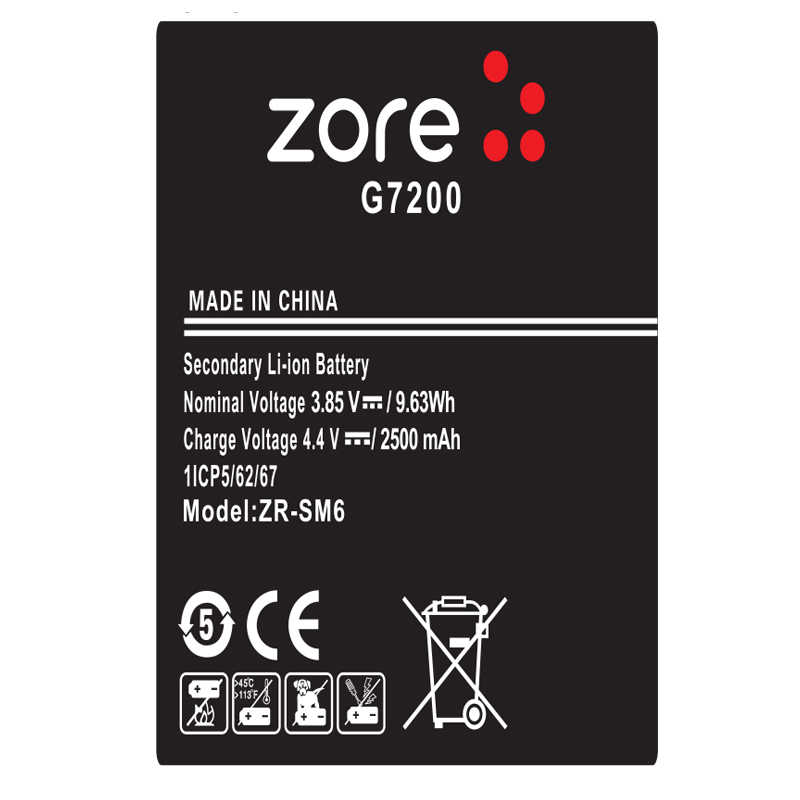[RNZ-T7227] Samsung Galaxy Grand Max Uyumlu Zore Quality Batarya