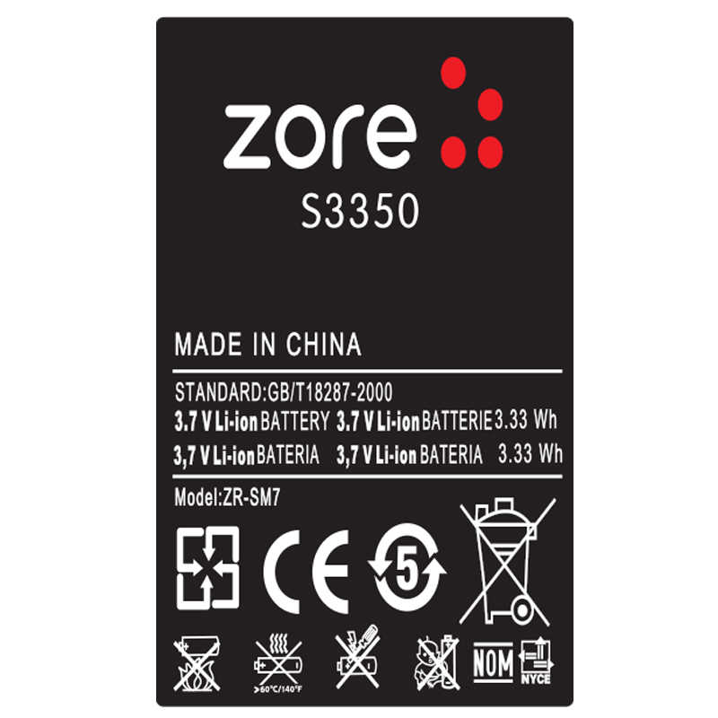 [RNZ-T7237] Samsung Galaxy S3350 Uyumlu Zore Quality Batarya