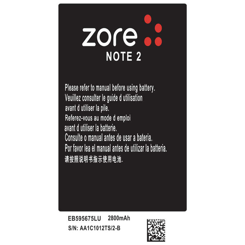 [RNZ-T7246] Samsung Galaxy Note 2 Uyumlu Zore Quality Batarya