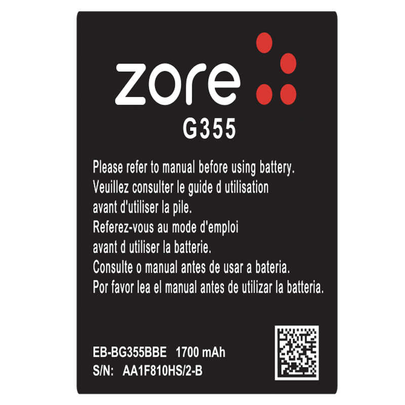 [RNZ-T7248] Samsung Galaxy Core 2 Uyumlu Zore Quality Batarya