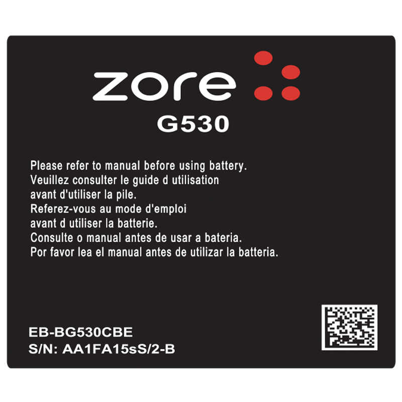 [RNZ-T7264] Samsung Galaxy Grand Prime G530 Uyumlu Zore Quality Batarya