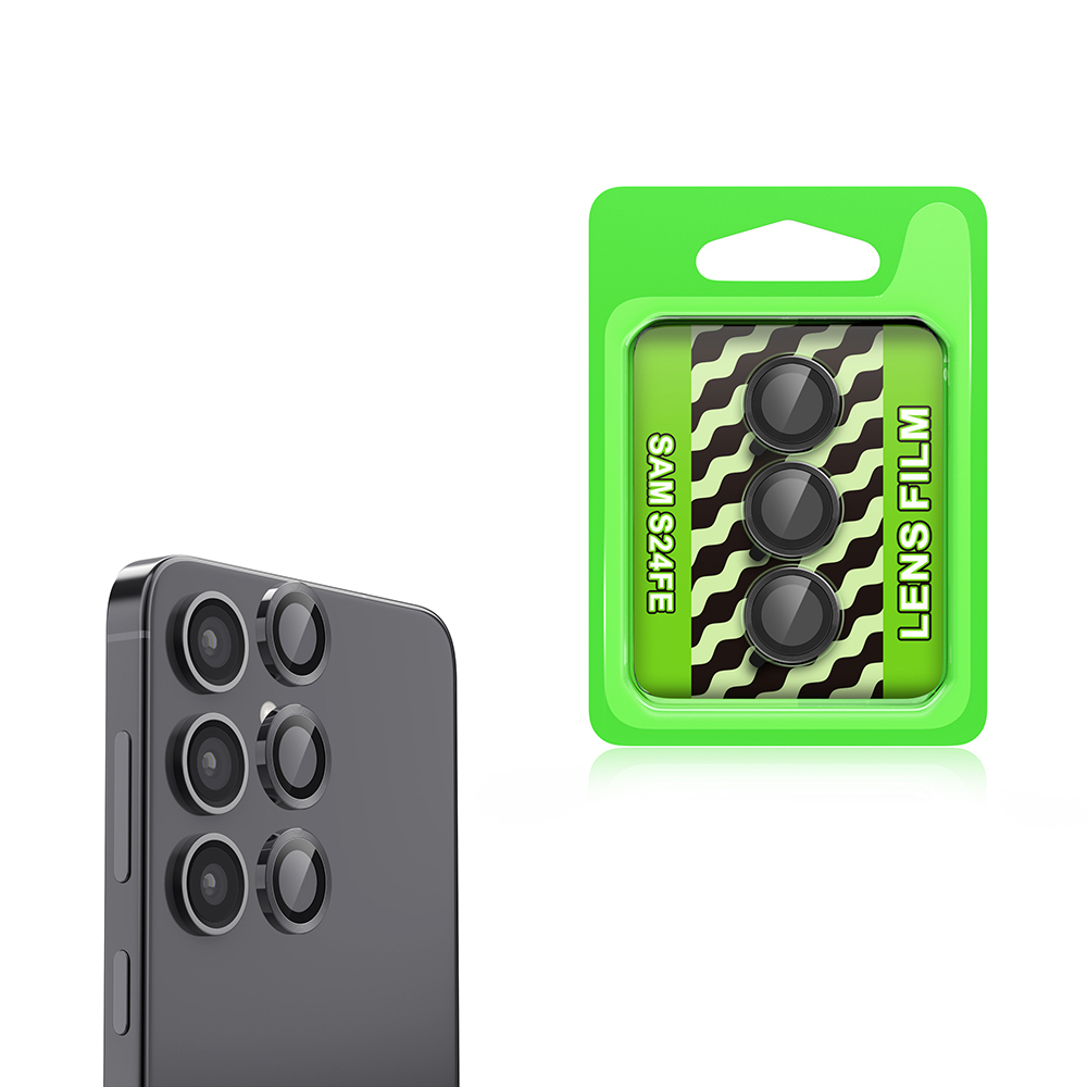 Samsung Galaxy S24 FE Uyumlu Zore CL-07 Kamera Lens Koruyucu