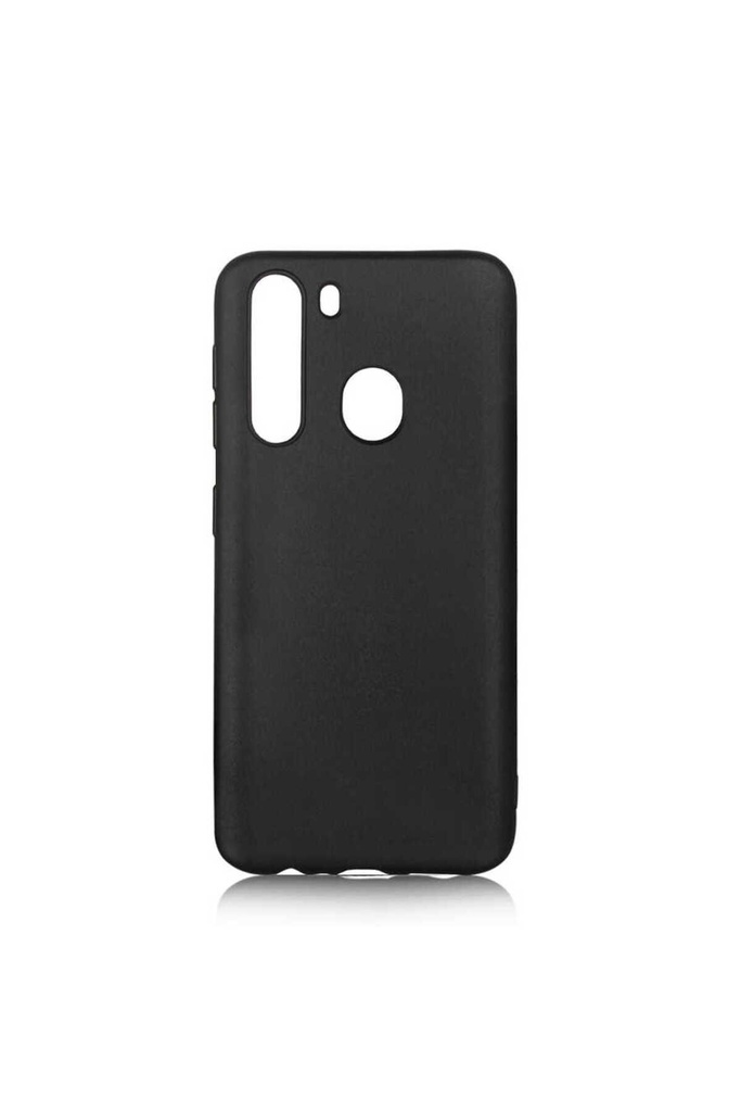 [RNZ-TA37503] Samsung Galaxy A21 Uyumlu Kılıf Zore Premier Silikon Kapak (Siyah)