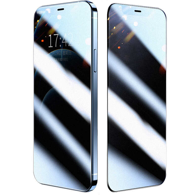 Apple iPhone 16E Uyumlu Zore Rika Premium Privacy Temperli Cam Ekran Koruyucu