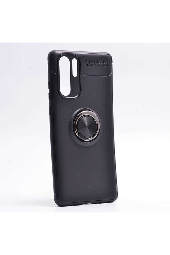 [RNZ-TA19422] Huawei P30 Pro Uyumlu Kılıf Zore Ravel Silikon Kapak (Siyah)