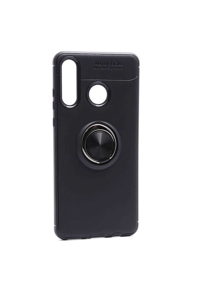 [RNZ-TA19710] Huawei P30 Lite Uyumlu Kılıf Zore Ravel Silikon Kapak (Siyah)