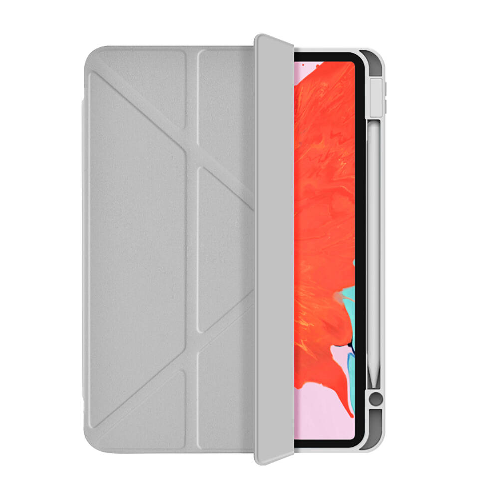 Apple iPad Air 13 2025 M3 Uyumlu Wiwu 360° Dönebilen Standlı Magnetik Koruyucu Tablet Kılıfı
