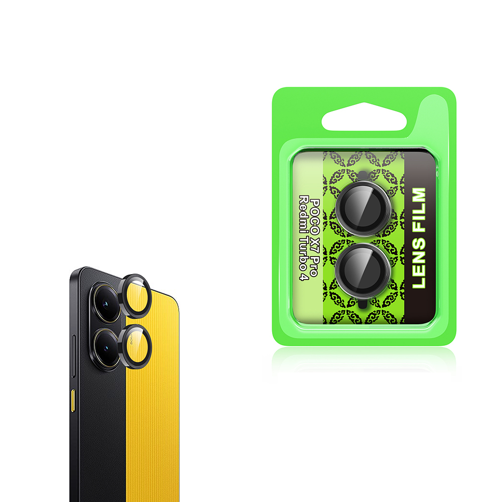 Xiaomi Redmi Turbo 4 Uyumlu Zore CL-07 Kamera Lens Koruyucu